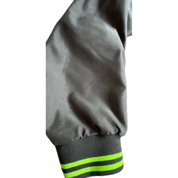 ArcticWear by Arctic Cat Cat's Pride Black Neon Green Pullover Jacket Men's‎ M - Picture 11 of 12